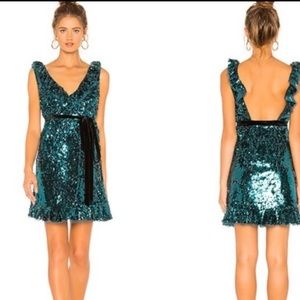 NWT! Free people mermaid sequin mini dress sz10/12